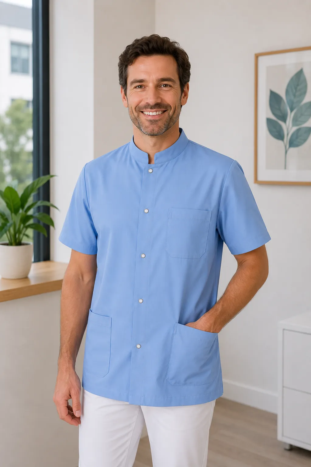 Blouse médicale homme