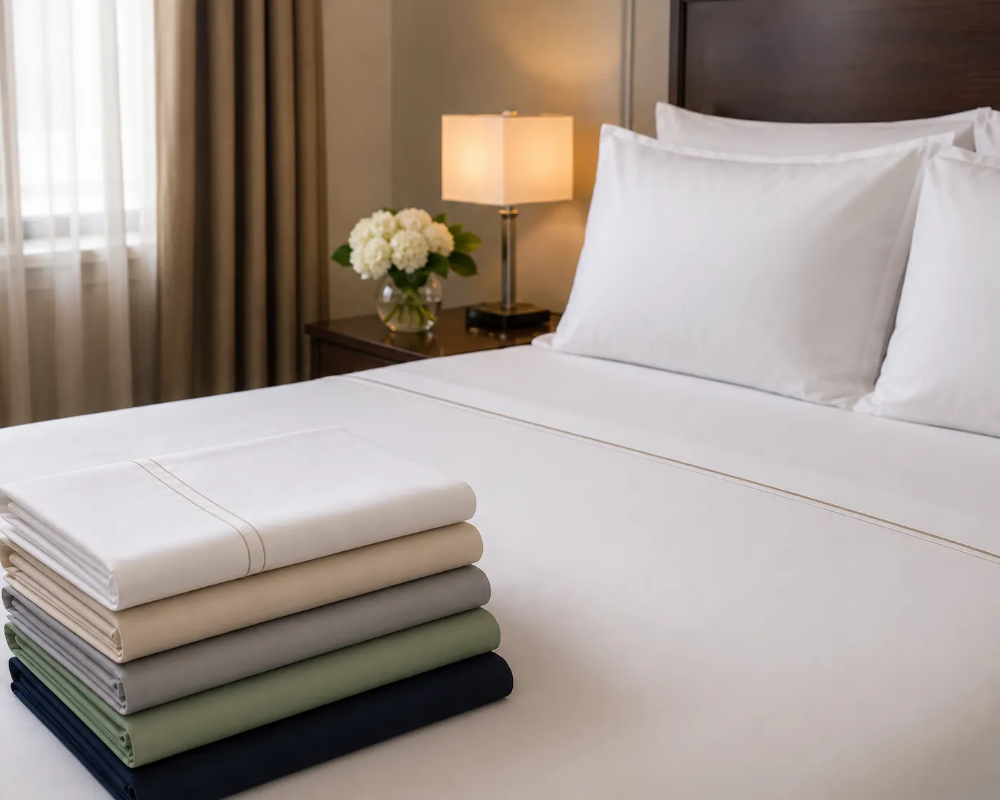 Draps de lit professionnels