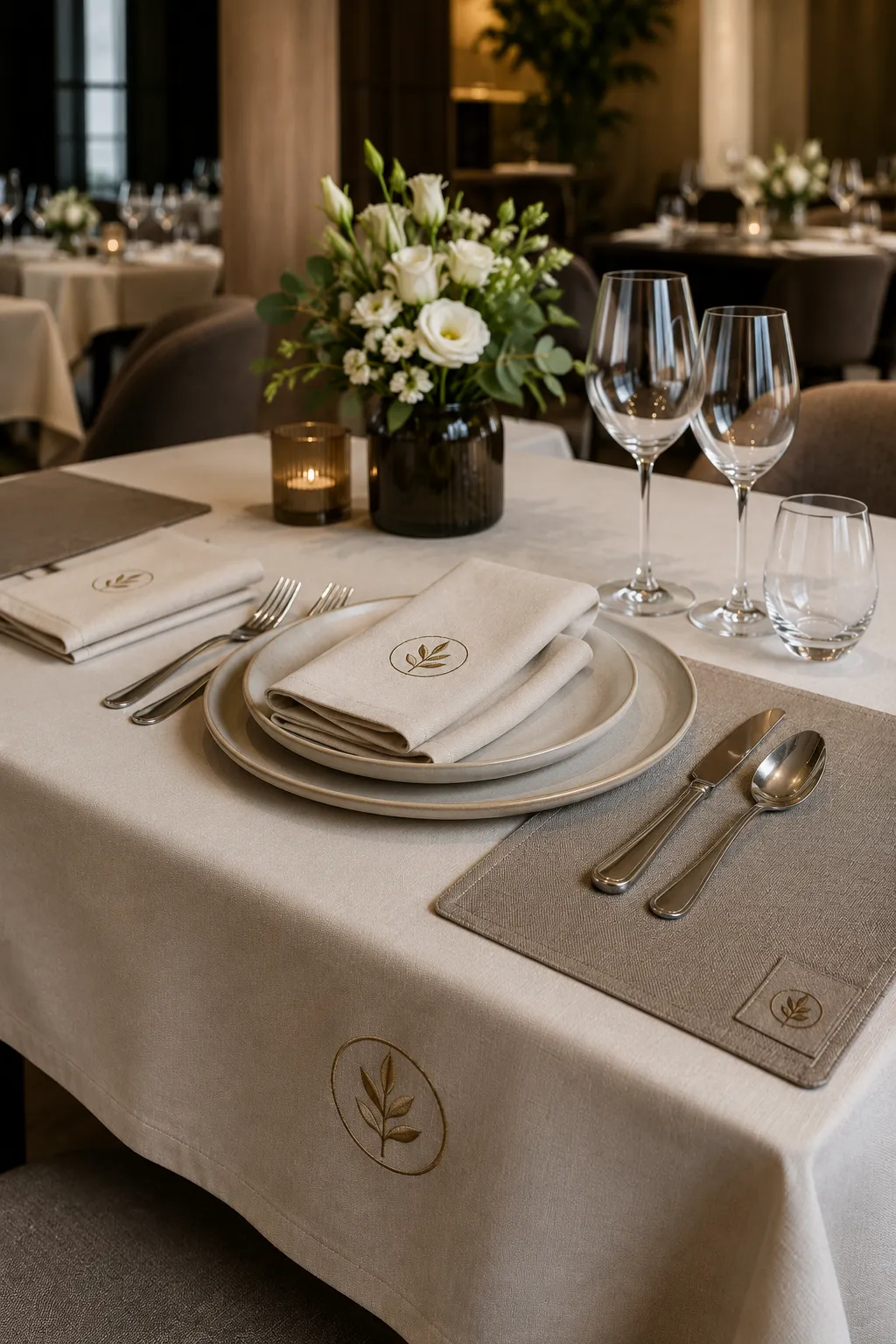 Linge de table restaurant