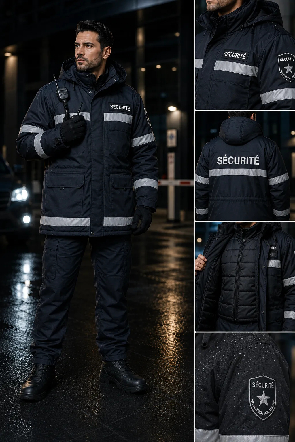 Parka sécurité hiver