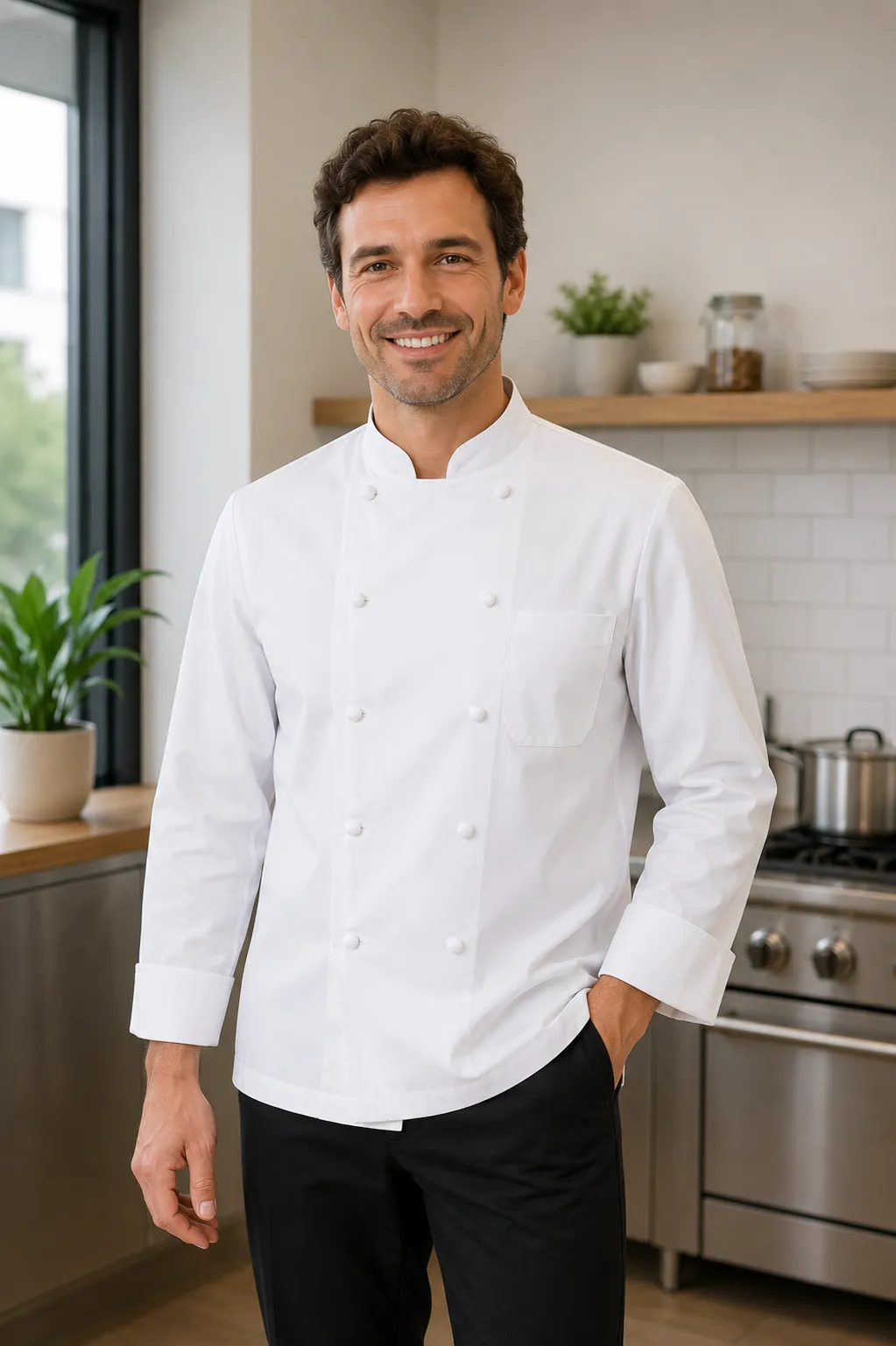 Veste de cuisine classique